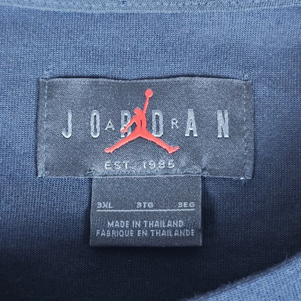 Jordan UCLA Sweatshirt Mens 3XL Black Blue Crewneck Pullover Heavyweight Fleece